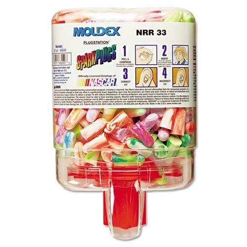 Moldex 6644 plugstation ear plug dispenser with 250 pairs brand new for sale