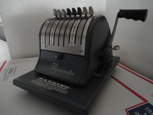 Vintage Grey Paymaster Series S-1000 Check Writer