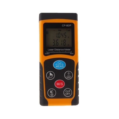 Distance meter measurer cp-80p laser range finder laser measure area/volume tool for sale