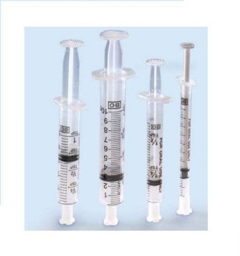 ORAL SYRINGE MEDICINE CLEAR WITH TIP CAP 3ML / 3CC CS/500