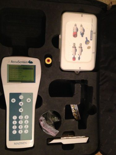 Madsen AccuScreen Pro Hearing Screener Portable Audiometry -perfect condition-