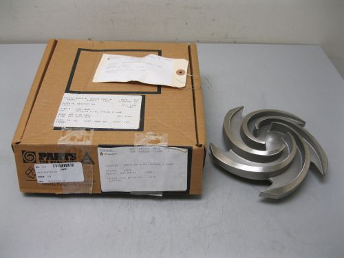 Goulds ss impeller 3196 1x1-1/2-8 centrifugal pump 076793-1203 new f6 (1937) for sale