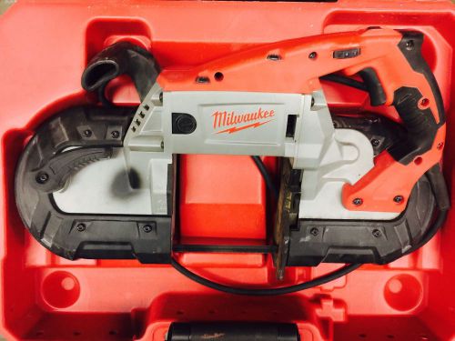 Milwaukee deep cut portable variable speed band saw - 6232-20 with case for sale