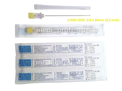 1 2 3 4 5 10 long sterile needles 20g yellow 0.9x88mm, 3,5&#034; ink refill fast p&amp;p for sale