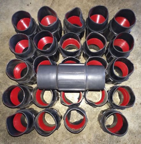 Robroy Plasti-Bond  PRCPLG 2 - 2&#034; Red Hot Coupling (Lot of 25) New