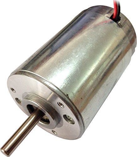 TSINY High Torque Small 24 Volt Electric DC Motor 5000RPM with Ball Bearings for