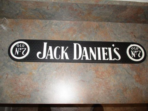 Jack Daniels OLD NO. 7 WAGON WHEEL Rubber Glass Drink Spill Mat Black C6