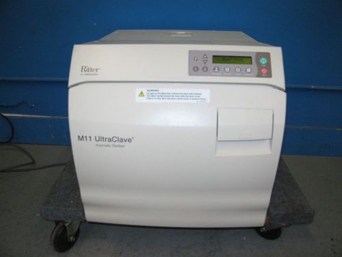 Ritter m11 ultraclave dental steam sterilizer autoclave tested w/ warranty trays for sale