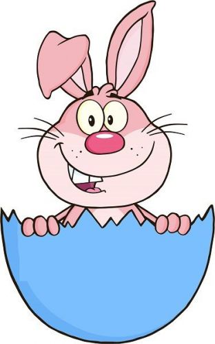 30 Custom Pink Surprise Rabbit Personalized Address Labels