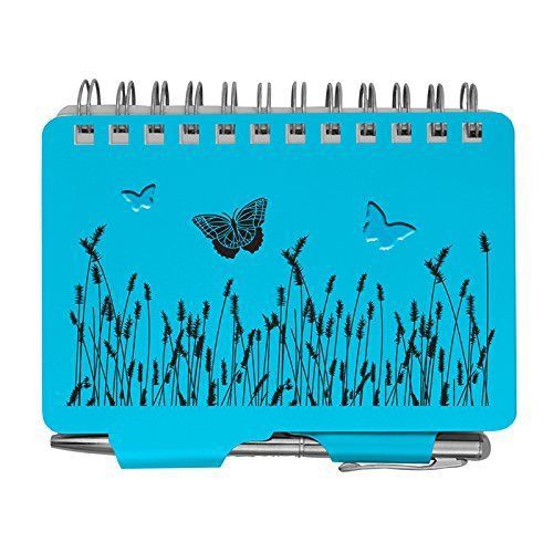 NEW Wellspring Password Book  Nat Elements Blue Butterfly (Password Book-Blue)