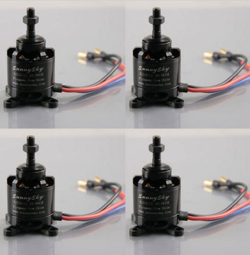 4x sunnysky original x2212 980kv brushless motor for multi-rotor aircraft copter for sale