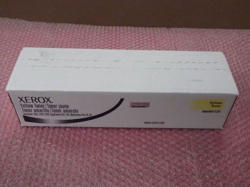 006R01125 Xerox Yellow Toner Cartridge DocuColor WorkCentre Pro  NEW Genuine