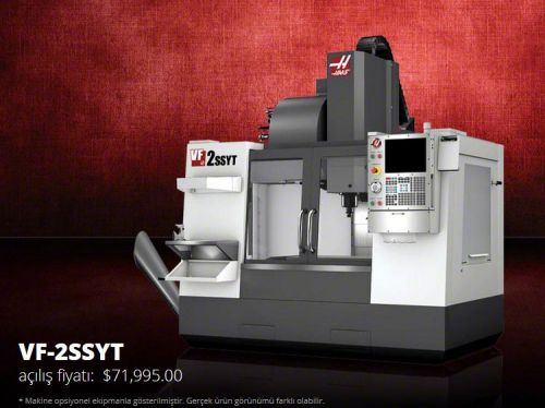 Haas vf-2ssyt super speed cnc vertical machining center for sale