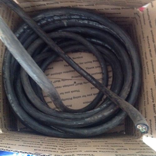 12-3 Rubber coated cable Heavy duty  50 feet