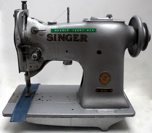 SINGER 151W 1  Single Needle Walking Foot Lockstitch Industrial Sewing Machine