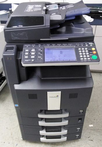 Kyocera taskalfa 300ci (30 ppm) color copier w/ finisher for sale