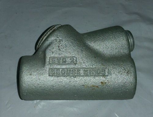 Crouse hinds explosion proof conduit fitting eyd-2 for sale