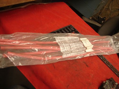 Flowform 3/8&#034; x 2 ft red shrinking tubing (qty of 5) ***nib*** for sale