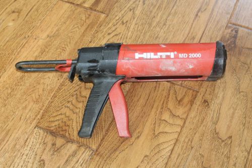 Hilti md 2000 adhesive dispenser epoxy gun for sale