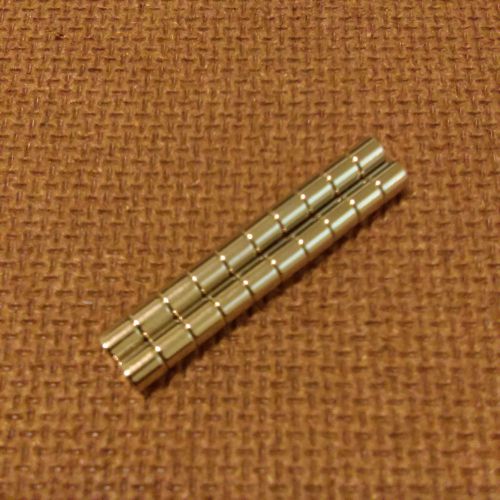 20 Neodymium Cylindrical (1/8 x 1/8) inches Cylinder/Disc Magnets.