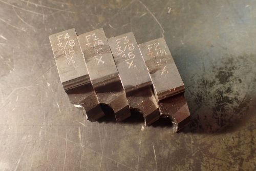 3/8&#034; -16 NC Standard Die Thread Threading Chasers for Geometric 3/4&#034; D Heads