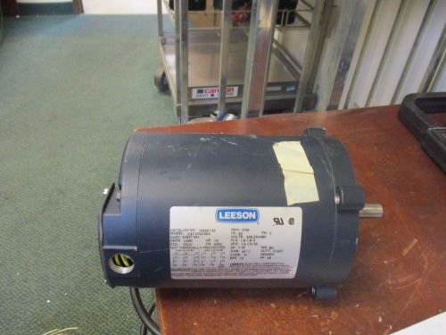 Leeson A-C Motor 102861.00 .50HP 1725RPM 208-230/460V 1.9-1.9/95A New Surplus