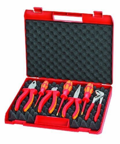 Knipex knipex 00 21 15 7-piece insulated tool set for sale