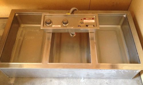 GREAT CONDITION Wells Built-In 3 Pan Warmer w/Manifold Wells MOD300
