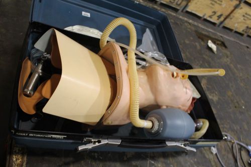 Laerdal adult intubation model emt airway training cpr manikin medical trainer for sale