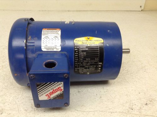 Baldor VEM3538 Reliance 1/2 HP 3 Phase 230/460 VAC 1735 RPM 56C Motor