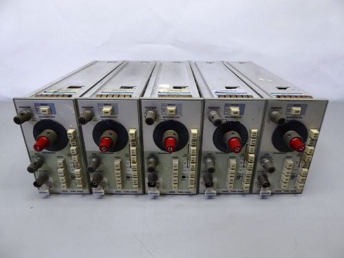 D124680 Lot (5) Tektronix 5B40 Time Base Plug In Modules