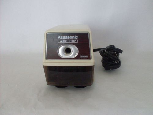 Vintage Panasonic Electric Pencil Sharpener Model KP-100 (Tested/Working)