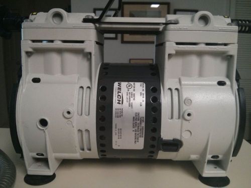 Welch 2561b-24 oil-free vacuum pump - good working condition - 115v 3.3a for sale