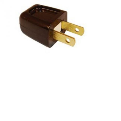 Add-A-Tap, Male Plug, 10Amp, Brown Cooper Wiring Devices Outlet Adapters