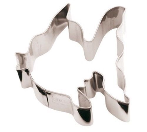 Paderno 47384-08 Cookie Cutter &#034;Fish&#034; stainless steel