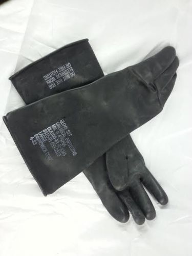 Rubber Chemical Gloves Medium