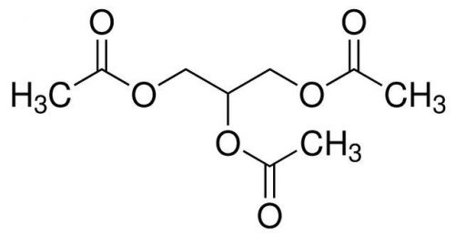 Triacetin, 1,2,3-Triacetylglycerol, reagent, 99.0+%, 100ml