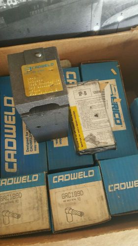 CADWELD GRC189D CABLE TO GROUND MOLD IP-B NEW $99EA