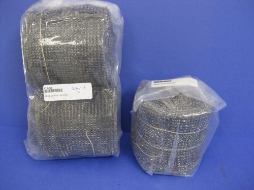 Stainless Steel 6&#034; Sieve Cartidge FT-6-SS,  for a Foreline Trap, New, LOT of 3