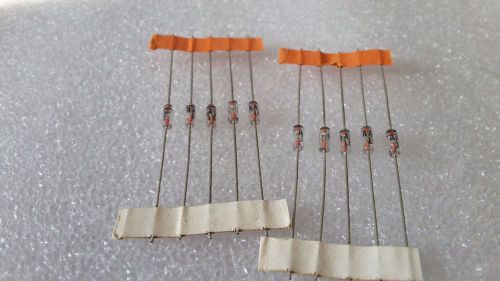 AAZ18  Qty 100pcs  PHILIPS   point contact  Germanium   diode   DO-7  30V 180mA