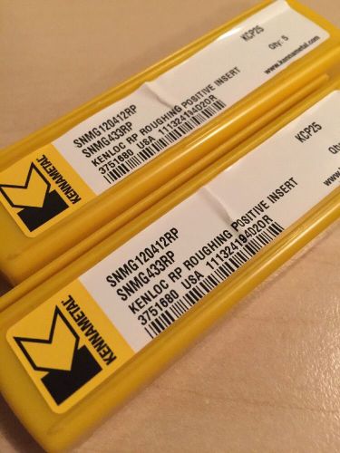New Kennametal Insert SNMG433RP KCP25 3751680 - 2 Box of 5