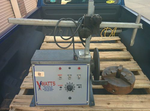 Watts motorized  pipe cutter beveler with torch holder for sale