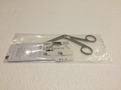 Karl Storz 28163 DC 28163DC CUTTING OVAL SPOON FORCEPS WITH SINGLE ACTION JAWS