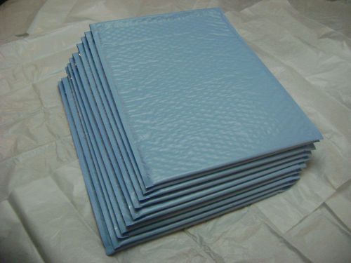50 Light Blue 10x15 Bubble Mailer Self Seal Envelope Padded Protective Mailer