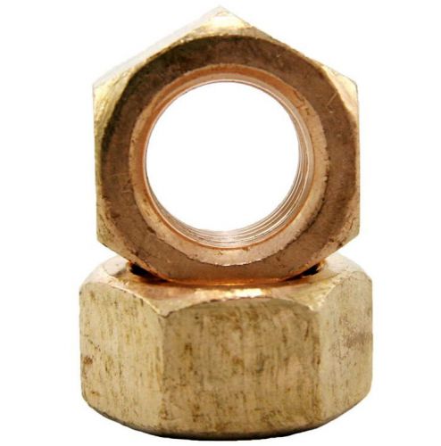 (5) new! 1/2&#034;-13 silicon bronze hex nuts, 50cnfhi, machine screw for sale