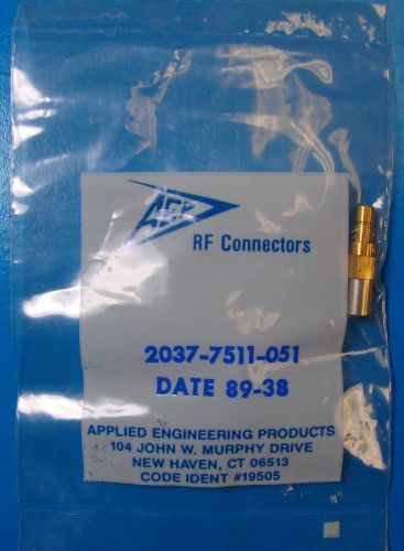 Aep smb 2037-7511-051 50 ohm male terminator for sale