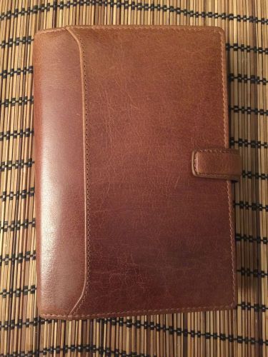 Filofax Personal Lockwood Organizer In Cognac
