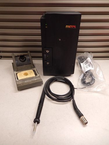 METCAL MX-500P-11 COMPLETE SOLDERING STATION HAND PIECE STAND &amp; TIP 1619
