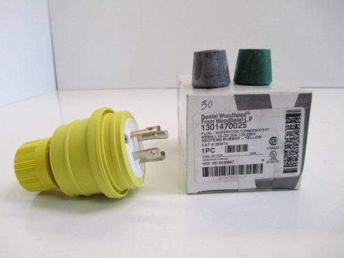 DANIEL WOODHEAD PLUG 20A 125 / 250V 26W74 NEW UNUSED MANUFACTURING 1301470025