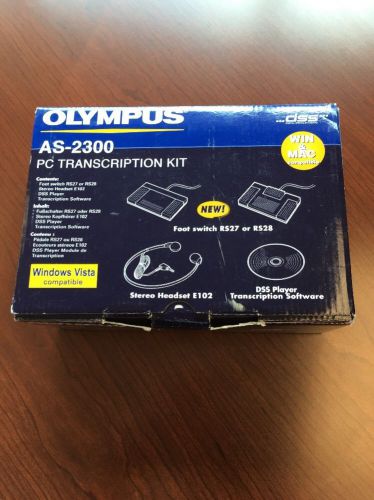 Olympus as-2300 pc transcription kit foot switch rs27/rs28 for sale